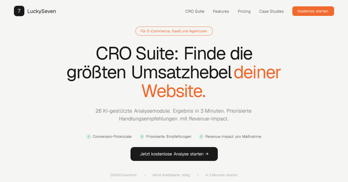 CRO Suite